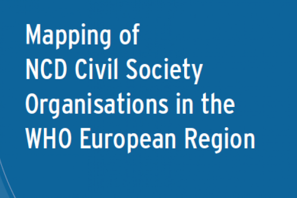 Mapping of NCD Civil Society Organisations in the WHO European Region